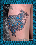 Celtic Lioness Tattoo Design 2