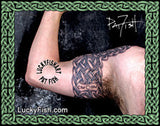 Dark Knight Celtic Tattoo Design 2