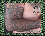 Celtic Warrior Entire Sleeve Tattoo Design