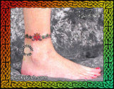 Shamrock Claddagh Anklet Celtic Tattoo Design 2