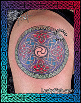 Nocturnal Equinox Celtic Tattoo Design 3