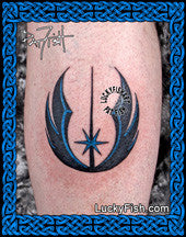 Jedi Order Knight Tattoo Design 