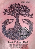 Celtic Family Roots Tattoo Design 