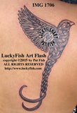 Celtic Sparrow of Paradise Tattoo Design 1
