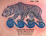 Celtic Pictish Bear Tattoo Design 1