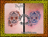 Sugar Skull Mexican Tattoo Design 2