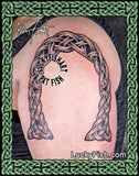 Celtic Horse Shoe Tattoo Design 2