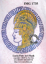 WAC Pallas Athena Tattoo Design 1