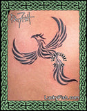 Phoenix Flame Tattoo Design 2