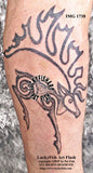 Scythian Stag Tattoo Design 1