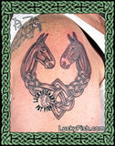 Stubborn Love Celtic Mule Tattoo Design 3