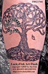 Celtic Legacy Tree of Life Tattoo Design 1