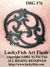 Deco Trisk Celtic Tattoo Design 1