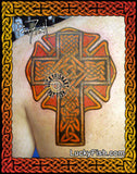 First Responder Celtic Cross Tattoo Design 2