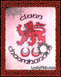 Heraldic Clan Lion Tattoo Design