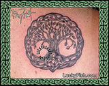 Heart Tree Ring Celtic Tattoo Design