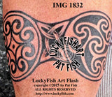 Triple Disk Pictish Tattoo Design
