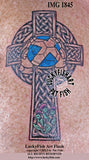 Scottish Soccer Cross Celtic Tattoo Design