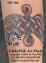 Saint Jude Celtic Band Tattoo Design