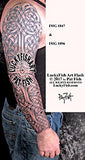 Valiant Full Arm Sleeve Celtic Tattoo Design