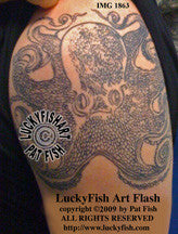 Octopus Ancient Spirit Tattoo Design