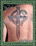 Love Is A Battlefield Claddagh Celtic Tattoo Design