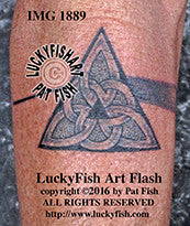 Celtic Prism Dark Side of the Moon Tattoo Design