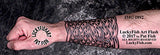 Hold Fast Cuff Knotwork Celtic Tattoo Design