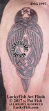Spirit Ravens Celtic Tattoo Design