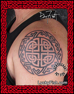 Dominator Celtic Pictish Knot Tattoo Design