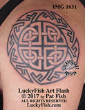 Dominator Pictish Celtic Knot Tattoo Design