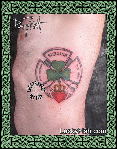 Notre Dame Fighting Irish Temporary Tattoo Sticker - OhMyTat