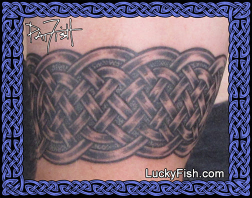 Anglo Saxon Tattoo Band Design