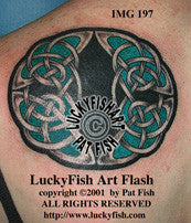 Knot of Concealment Celtic Knotwork Tattoo Design
