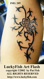 Knotwork Scorpion Celtic Tattoo Design 1