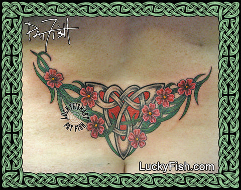 Irish Spring Celtic Tattoo Design
