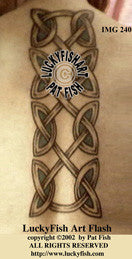 Jacobs Ladder Celtic Tattoo Design 1