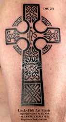 High Cross Celtic Tattoo Design 1