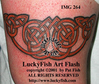 Foundation Knot Celtic Tattoo Design 1