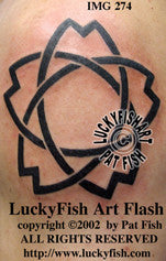 Fish Star Tattoo Design 1