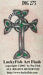 Clonmacnois Cross Celtic Tattoo Design 1