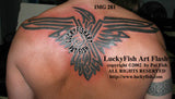 Tribal Raven Celtic Tattoo Design 2