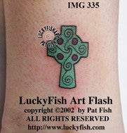 Celebration Cross Celtic Tattoo Design 1