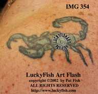 Scorpio Astrology Tattoo Design 1