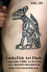 Forest Guardian Haida Tattoo Design 1