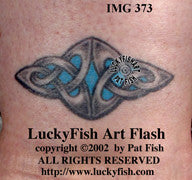 Commitment Diamond Celtic Tattoo Design 1