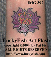 Buddhist Lotus Tattoo Design 1