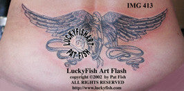 Angel of Forgiveness Tattoo Design 1