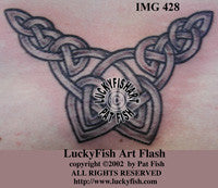 Necklace Knot Celtic Tattoo Design 1