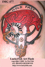 Pictish Bull Tattoo Design 1